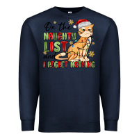 Navy on the naughty list and i regret nothing Premium Sweatshirt - MaliasSmallBusiness