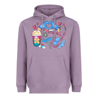 Lavender nurse life Heavyweight Hoodie - MaliasSmallBusiness