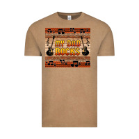 My Dad Rocks Vintage Tee | Teevron