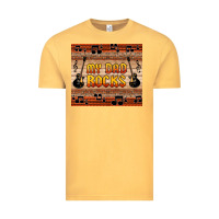 Vintage Mustard my dad rocks Vintage Tee - HRA Design Shop