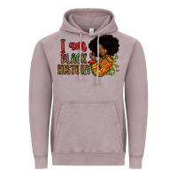 Vintage Zinc I am black history Vintage Hoodie - Zillion Design Studio