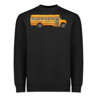 Black school bus Heavyweight Sweatshirt - FaDigitalArtStudio
