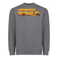 Storm school bus Heavyweight Sweatshirt - FaDigitalArtStudio