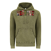 Vintage Olive believe Vintage Hoodie - JahusDesignShop