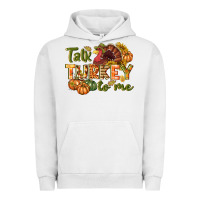 Pigment Lunar Rock Talk turkey to me Thanksgiving p Urban Hoodie - NancyCooperArtShop
