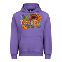 Tulip Talk turkey to me Thanksgiving p Urban Hoodie - NancyCooperArtShop