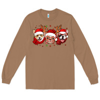 Toasted Coconut christmas dogs corgi chihuahua frenchie Long Sleeve Tee - Jasminsmagicworld