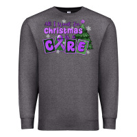 All I Want For Christmas Is A Cure Pancreatic Canc Premium Sweatshirt | Teevron