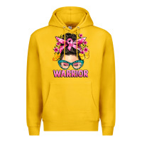 Lemon cancer warrior messy bun Premium Hoodie - BarkalooDesign