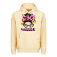 Pina Colada cancer warrior messy bun Premium Hoodie - BarkalooDesign