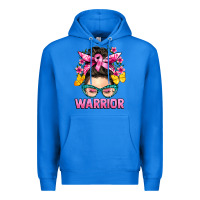 True Royal cancer warrior messy bun Premium Hoodie - BarkalooDesign