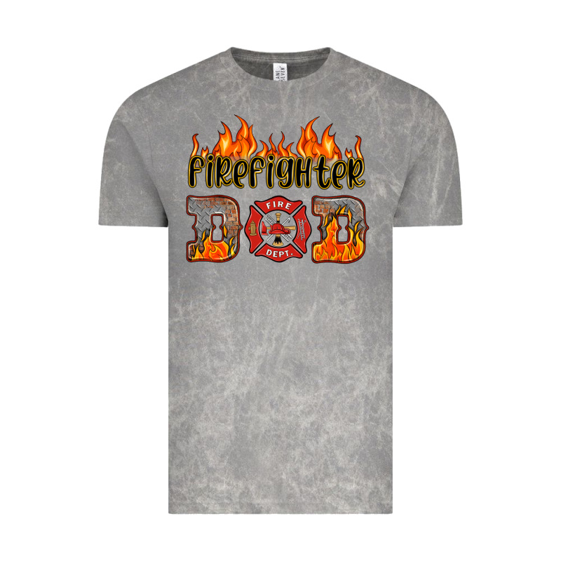 Firefighter Dad Vintage Tee by HRA Design Shop | Teevron