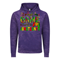 Cloud Purple I paused my game to celebrate Juneteenth Vintage Hoodie - Zillion Design Studio