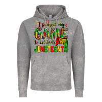 Cloud Rock I paused my game to celebrate Juneteenth Vintage Hoodie - Zillion Design Studio