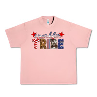 Salmon sparkler tribe Urban Heavy Tee - HRA Design Shop