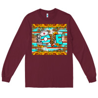Burgundy western love nurse tumbler Long Sleeve Tee - BundleAndBundleShop
