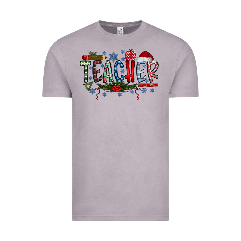 Teacher Christmas Vintage Tee by RacoonDesign | Teevron