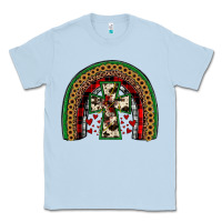 Dusty Blue cross rainbow Classic Tee - JahusDesignShop