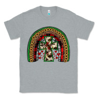 Heather Grey cross rainbow Classic Tee - JahusDesignShop