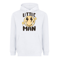 White little man Heavyweight Hoodie - MaliasSmallBusiness