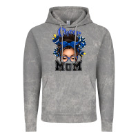 Cloud Rock cheer mom messy bun Vintage Hoodie - texasbilliewilder