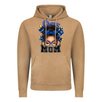 Vintage Camel cheer mom messy bun Vintage Hoodie - texasbilliewilder