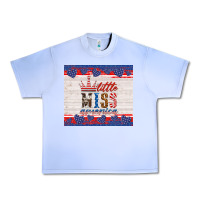 Grape Ice 4th of july little miss America Urban Heavy Tee - HRA Design Shop