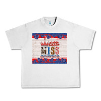 Lunar Rock 4th of july little miss America Urban Heavy Tee - HRA Design Shop