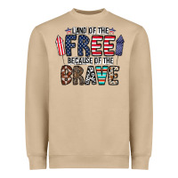 Mushroom land of the beacause of the brave Heavyweight Sweatshirt - CowhideDigitalArt