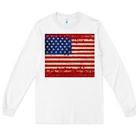 White american flag tumbler Long Sleeve Tee - JahusDesignShop