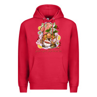 Cardinal just a girl who loves tea gnome Premium Hoodie - BarkalooDesign