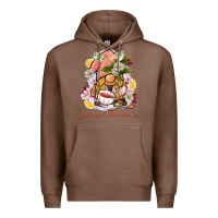 Chestnut just a girl who loves tea gnome Premium Hoodie - BarkalooDesign