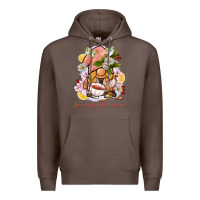 Coffee just a girl who loves tea gnome Premium Hoodie - BarkalooDesign
