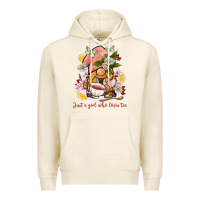 Tofu just a girl who loves tea gnome Premium Hoodie - BarkalooDesign