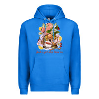 True Royal just a girl who loves tea gnome Premium Hoodie - BarkalooDesign