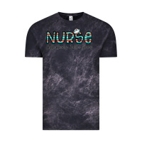 Cloud Black coffee scrubs and rubber gloves Vintage Tee - CowhideDigitalArt