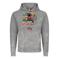 Cloud Rock summer vibes messy bun Vintage Hoodie - Zillion Design Studio