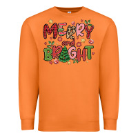 Carrot merry and bright Premium Sweatshirt - MaliasSmallBusiness