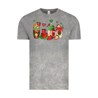Cloud Rock strawberry coffee cups Vintage Tee - AdoDesignShop