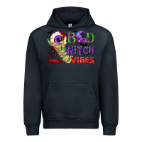 Navy Bad witch vibes Urban Hoodie - NancyCooperArtShop