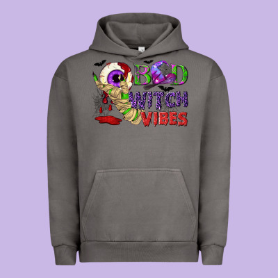 Bad Witch Vibes Urban Hoodie Designed By Nancycooperartshop