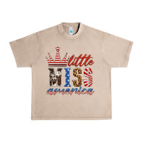 French Oak little miss america Urban Heavy Tee - HRA Design Shop