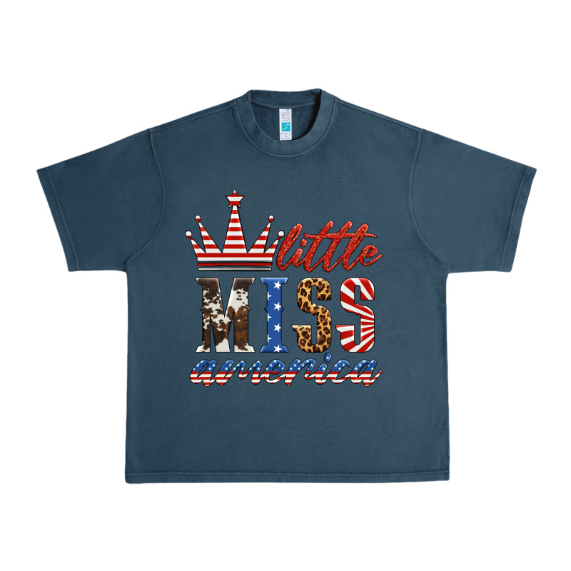 Little Miss America Urban Heavy Tee by HRA Design Shop | Teevron