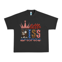 Pigment Black little miss america Urban Heavy Tee - HRA Design Shop
