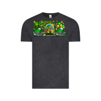 Vintage Black st patricks trucks Vintage Tee - FaDigitalArtStudio