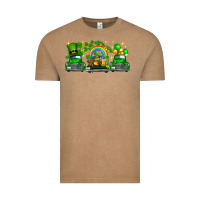 Vintage Coffee st patricks trucks Vintage Tee - FaDigitalArtStudio