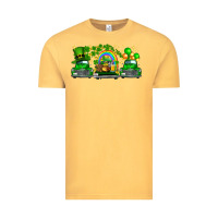 Vintage Mustard st patricks trucks Vintage Tee - FaDigitalArtStudio