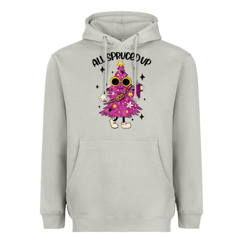 All Spruced Up Heavyweight Hoodie by MaliasSmallBusiness | Teevron