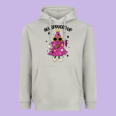 All Spruced Up Heavyweight Hoodie Designed By Maliassmallbusiness