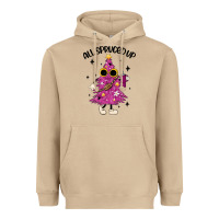 Mushroom all spruced up Heavyweight Hoodie - MaliasSmallBusiness
